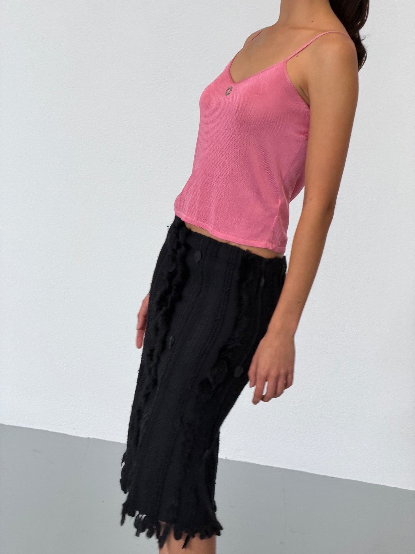 (rare) gucci fall 2002 runway skirt