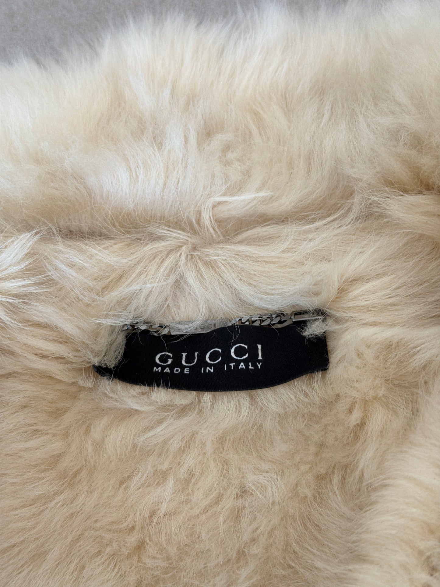 (rare) gucci fall winter 2002 by tom ford shearling jacket