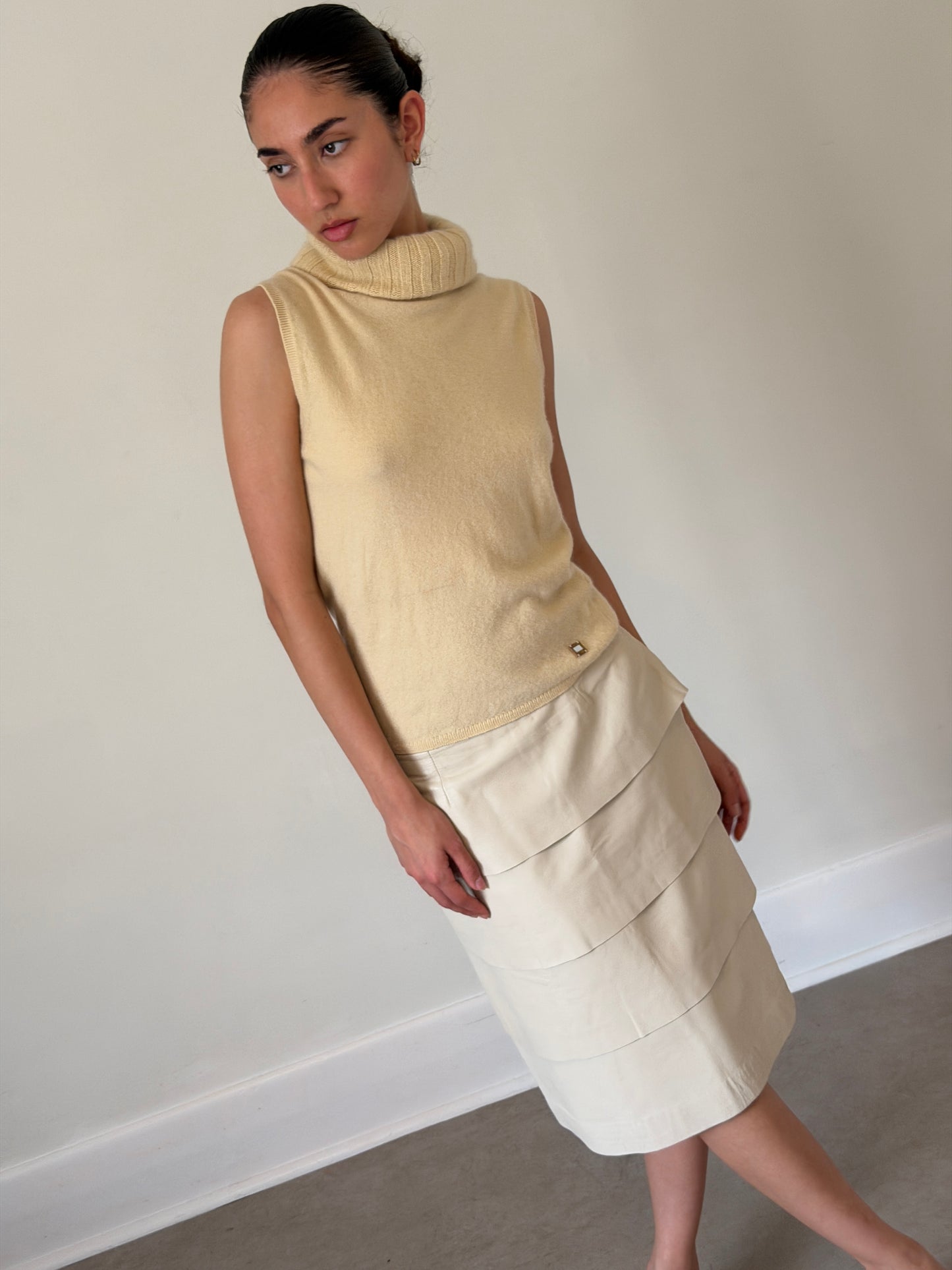 chanel fall 2001 turtle neck top