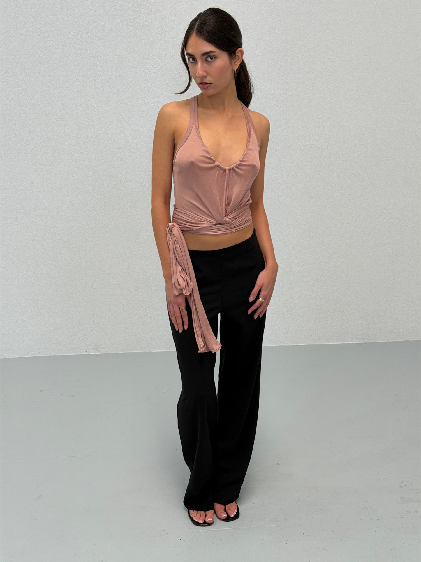 gucci spring summer 2005 runway wrap top