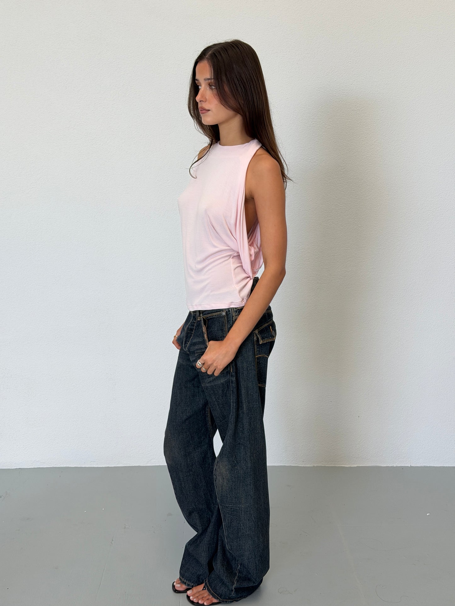 alexander mcqueen spring summer 1997 batwing top