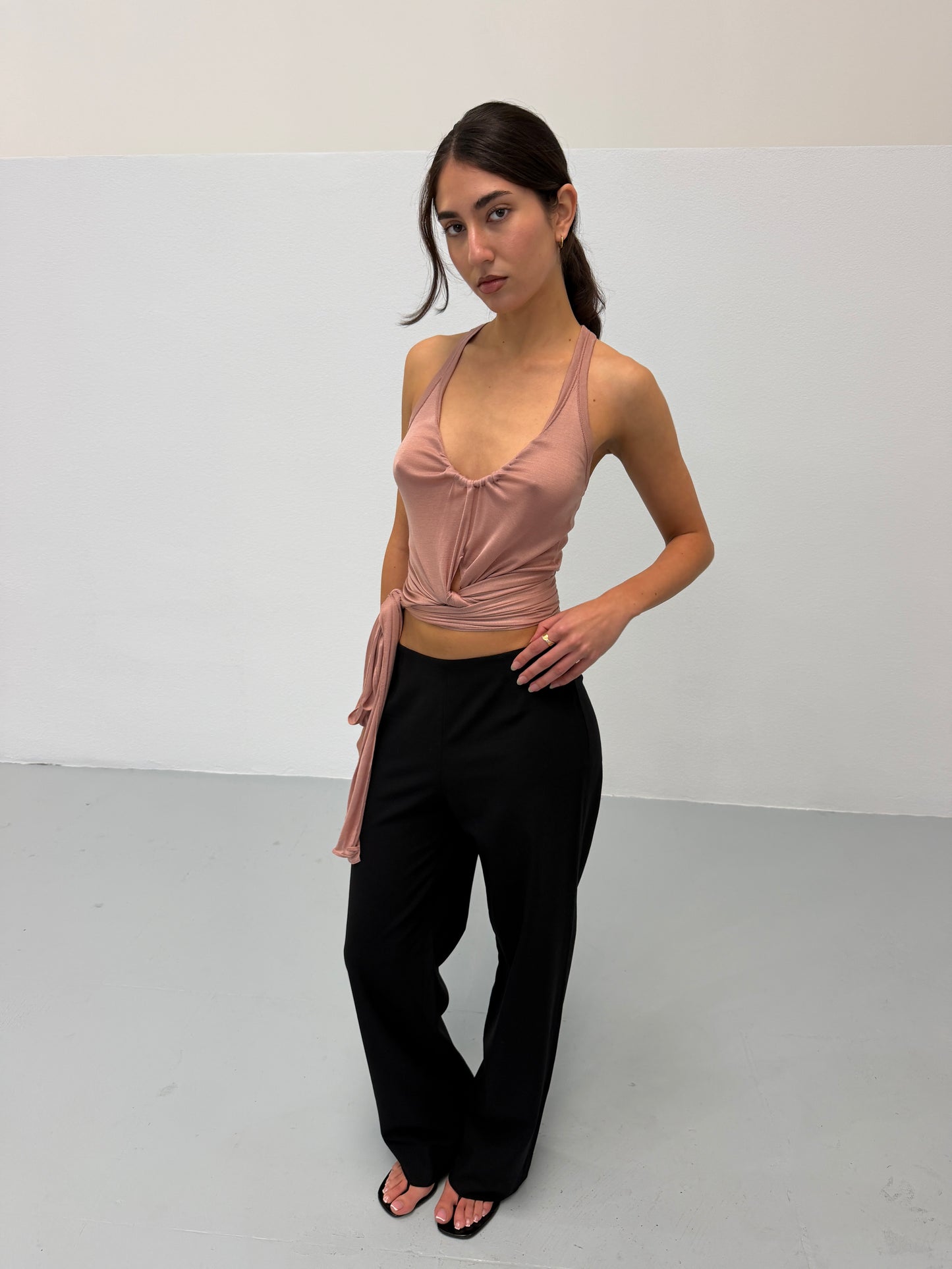 gucci spring summer 2005 runway wrap top