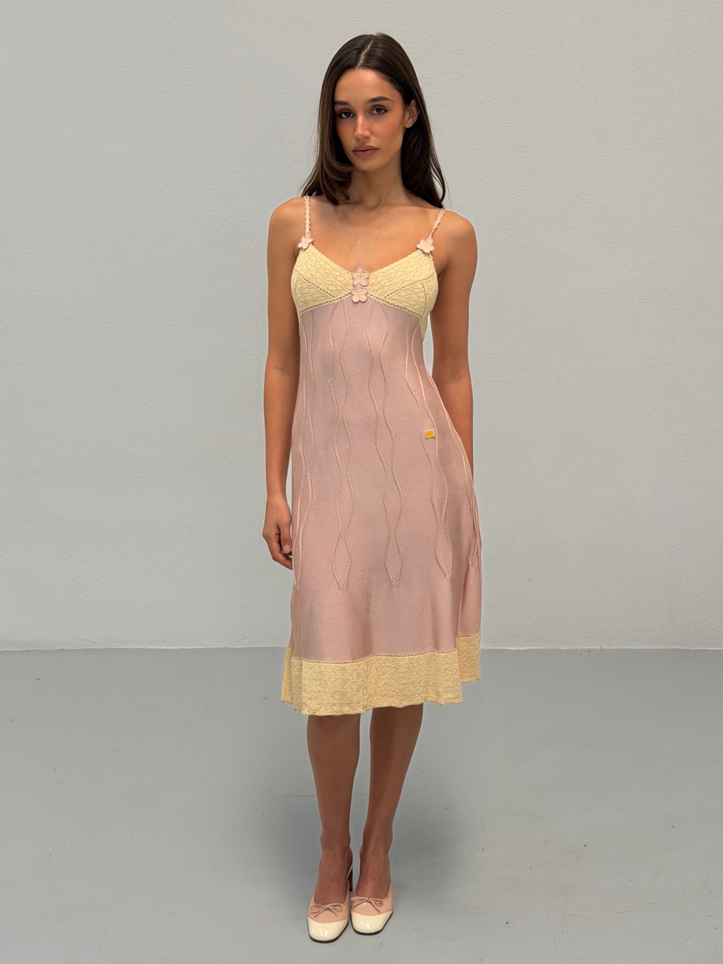 chanel spring summer 2005 runway knit dress
