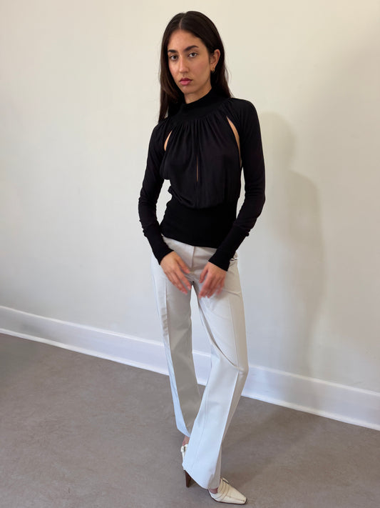 patrizia pepe 1990s cut out top