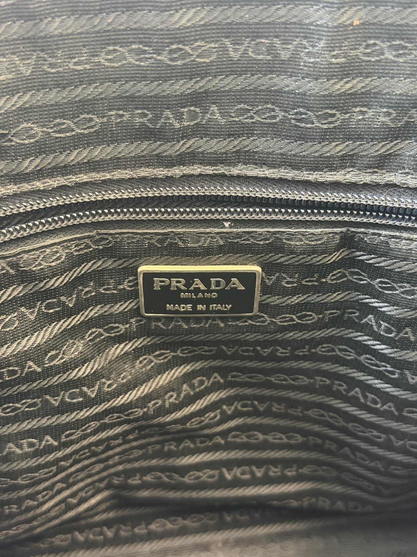 prada 1995 spazzolato bag