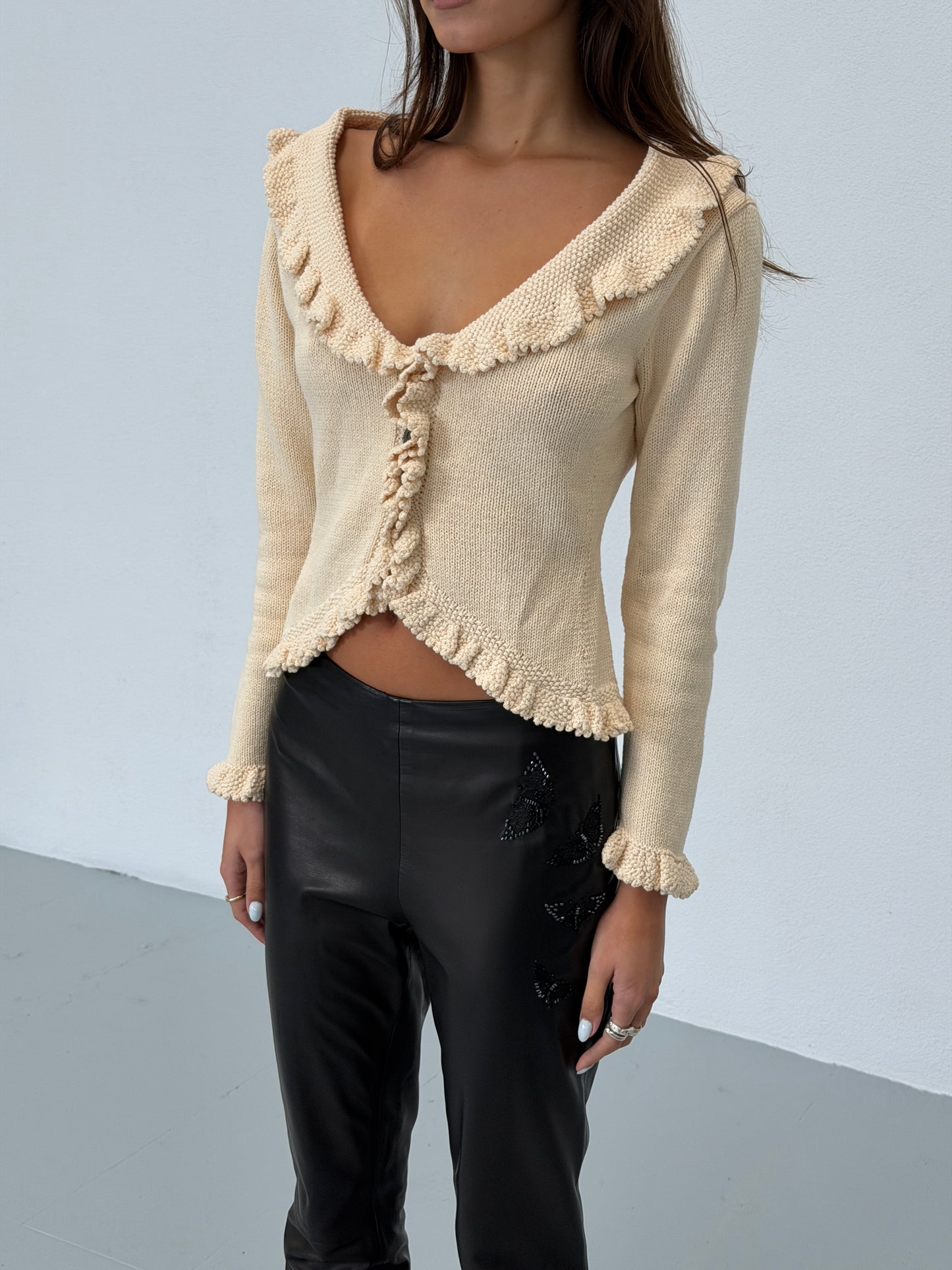 katharine hamnett 1990s cardigan