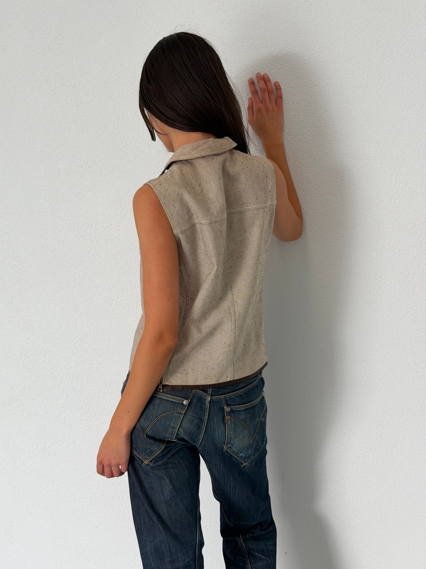 prada spring summer 1999 runway vest