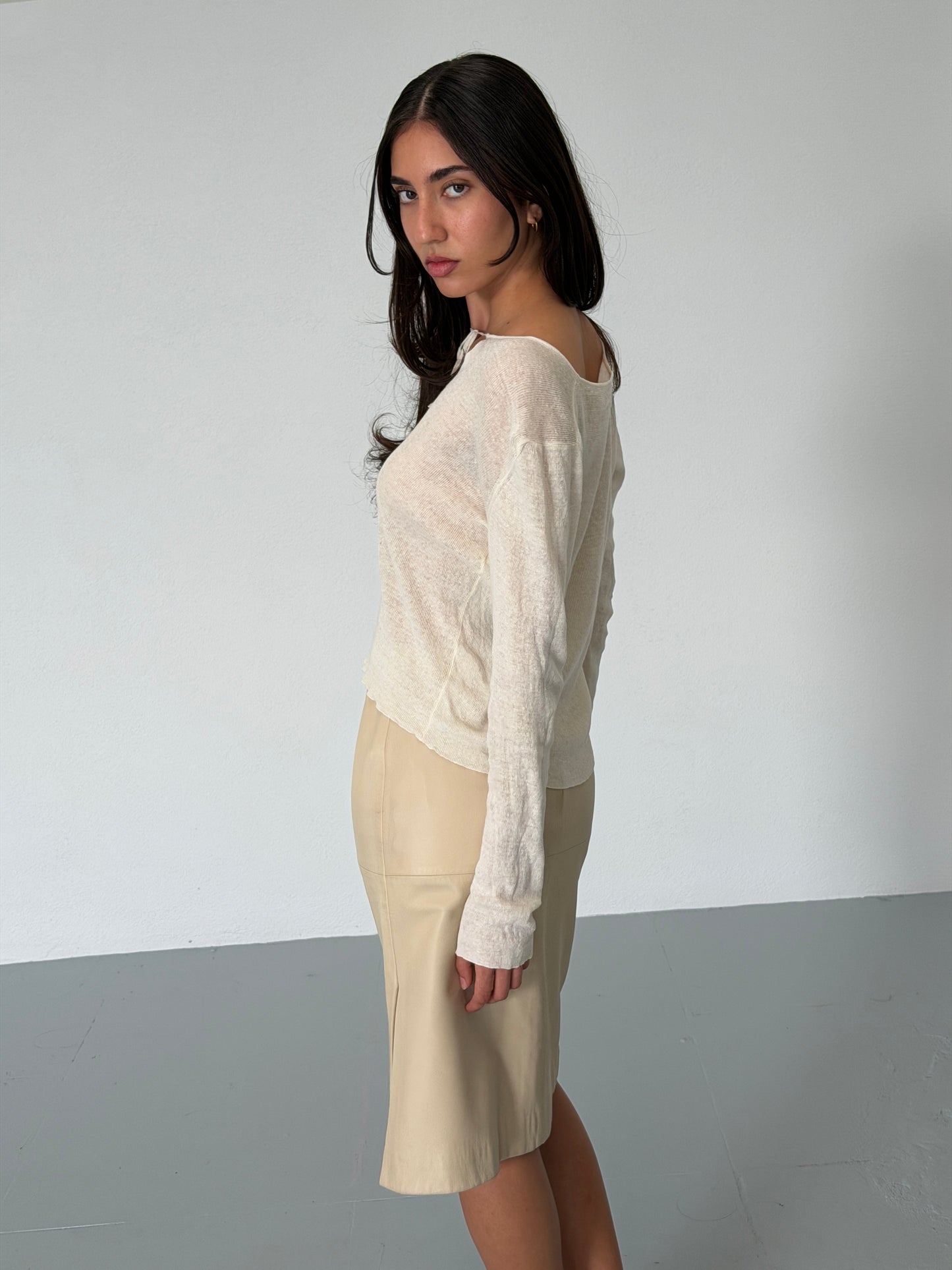 gucci spring 2000 keyhole top