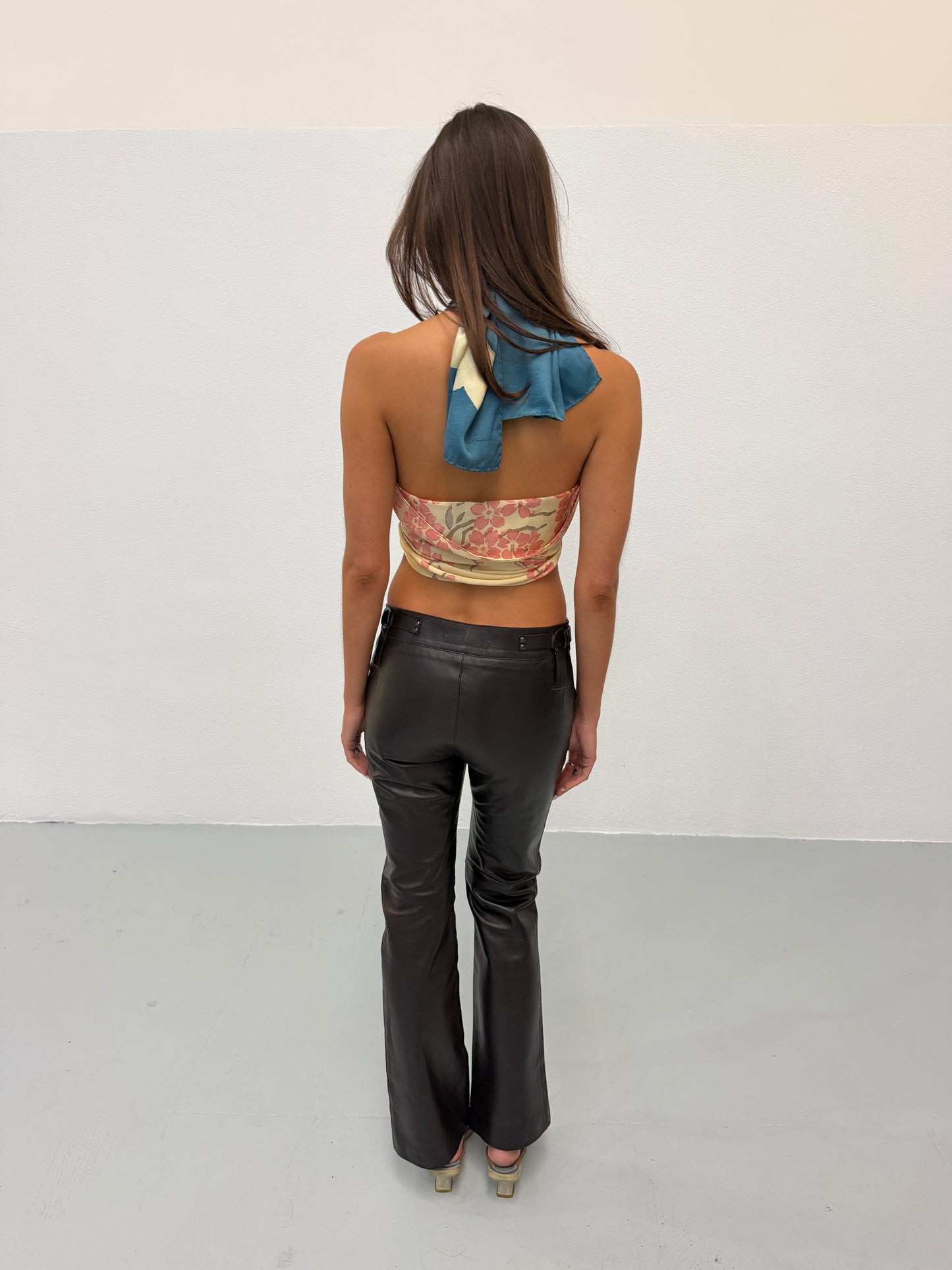 (rare) gucci spring summer 2003 silk scarf
