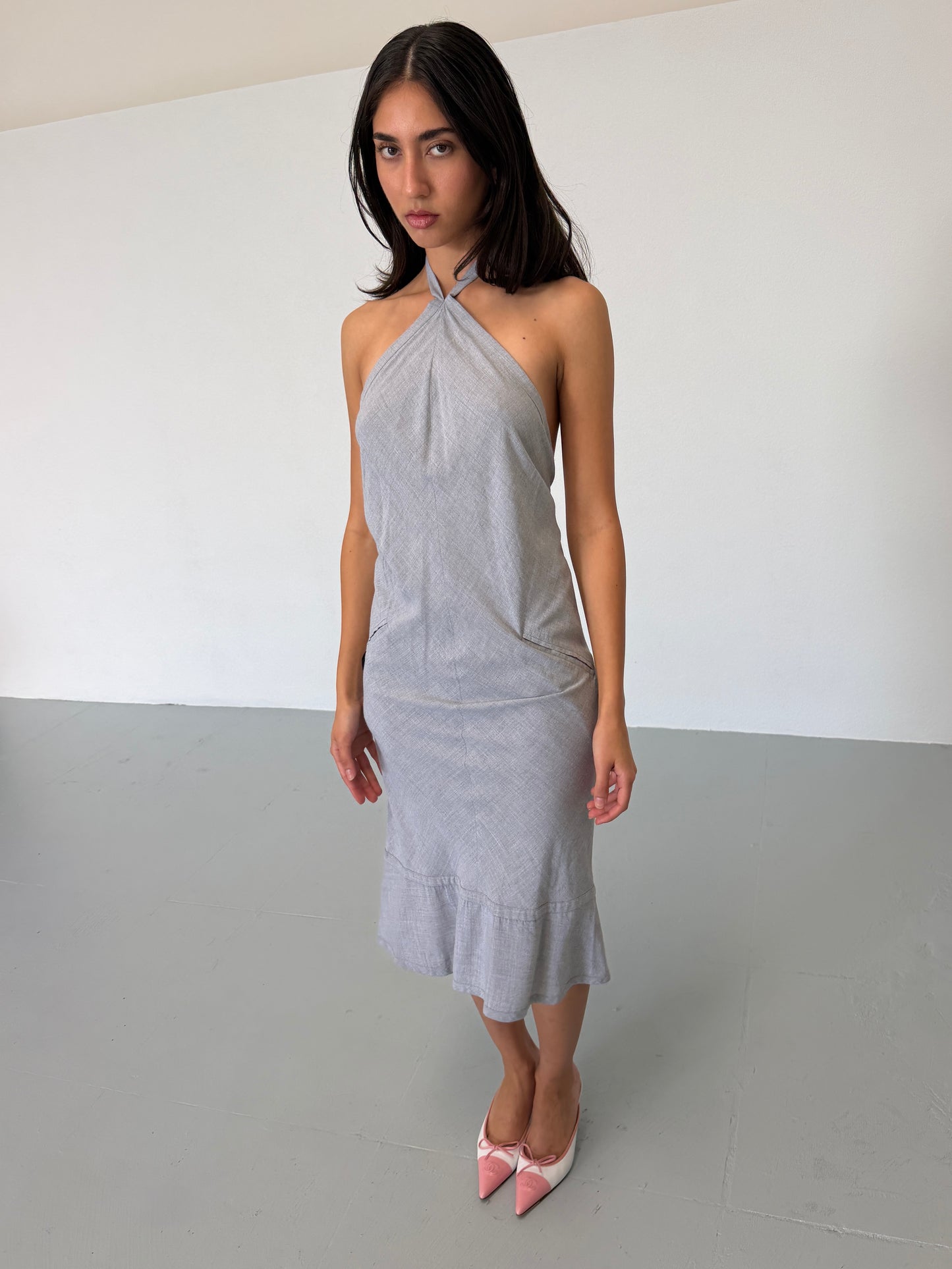 (rare) chanel spring 1999 low back dress