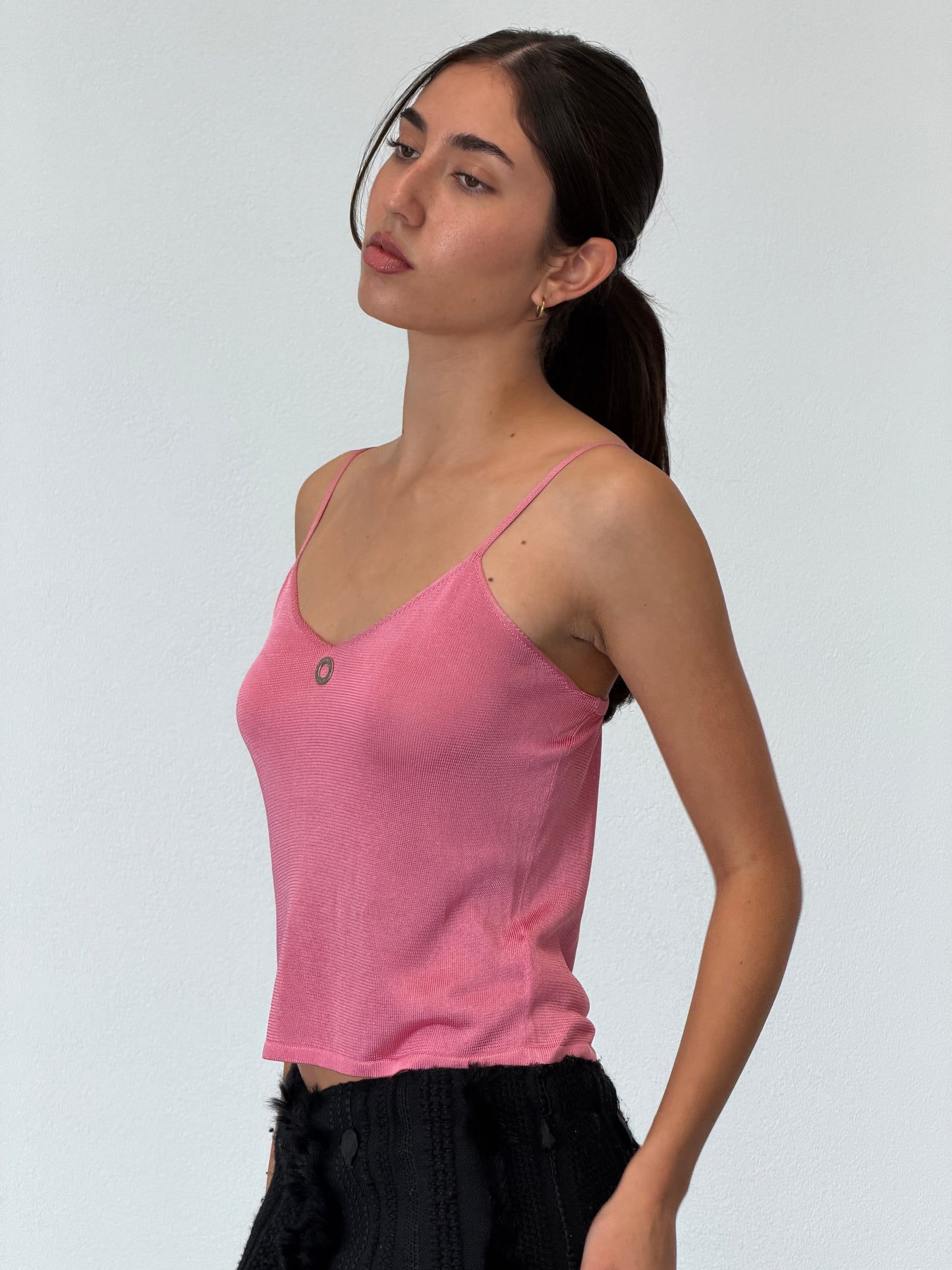 chanel spring 2000 pink camisole
