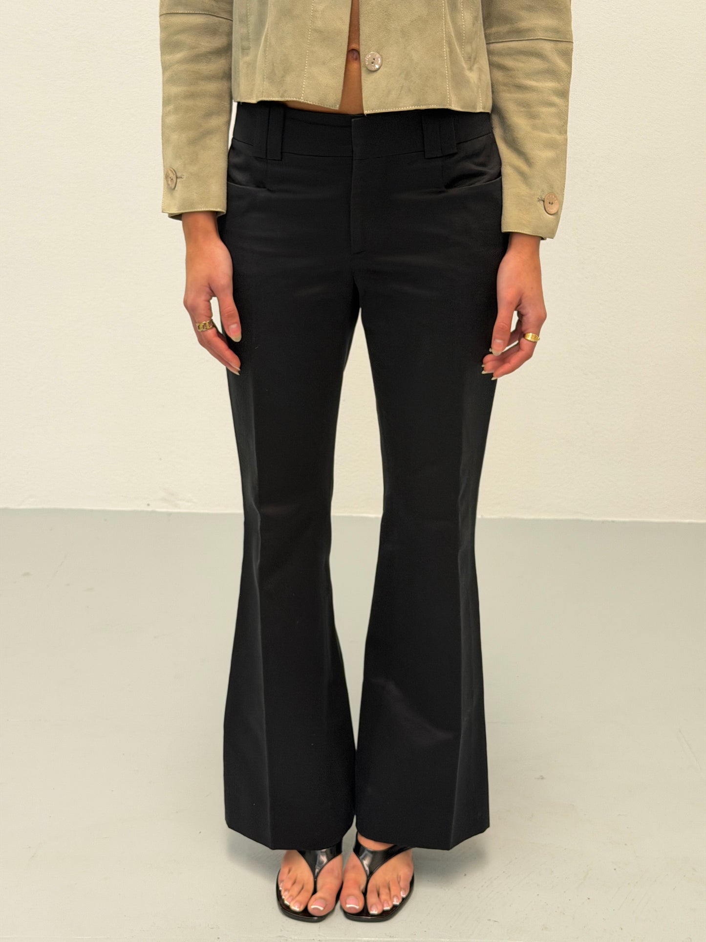 gucci by tom ford spring summer 2003 black trousers