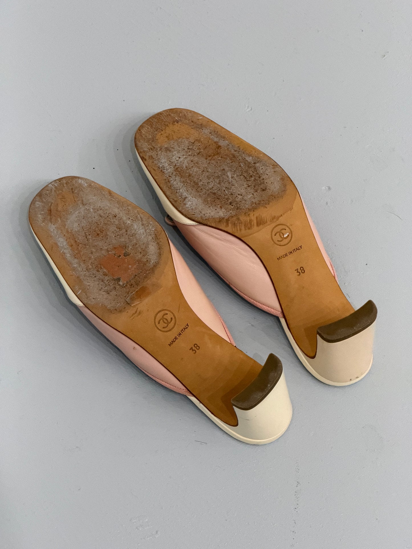 chanel 1990s ballerina heels