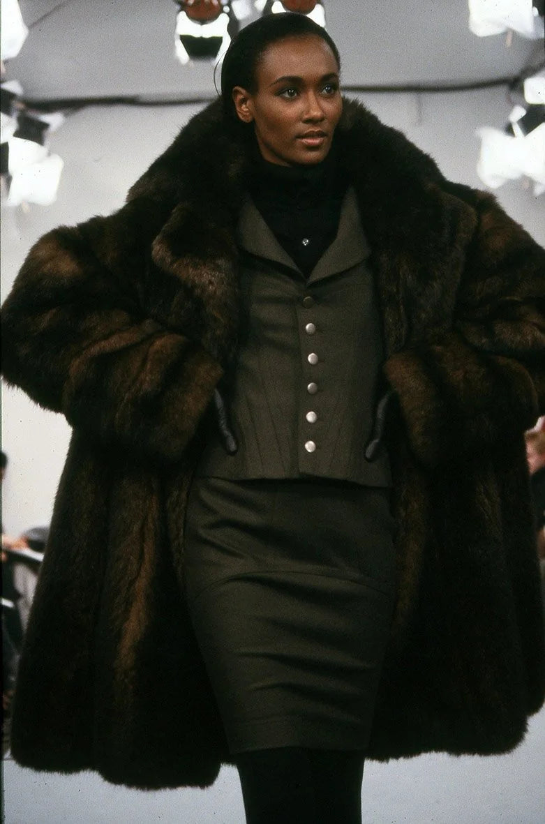 (archival) alaïa fall 1987 corset jacket