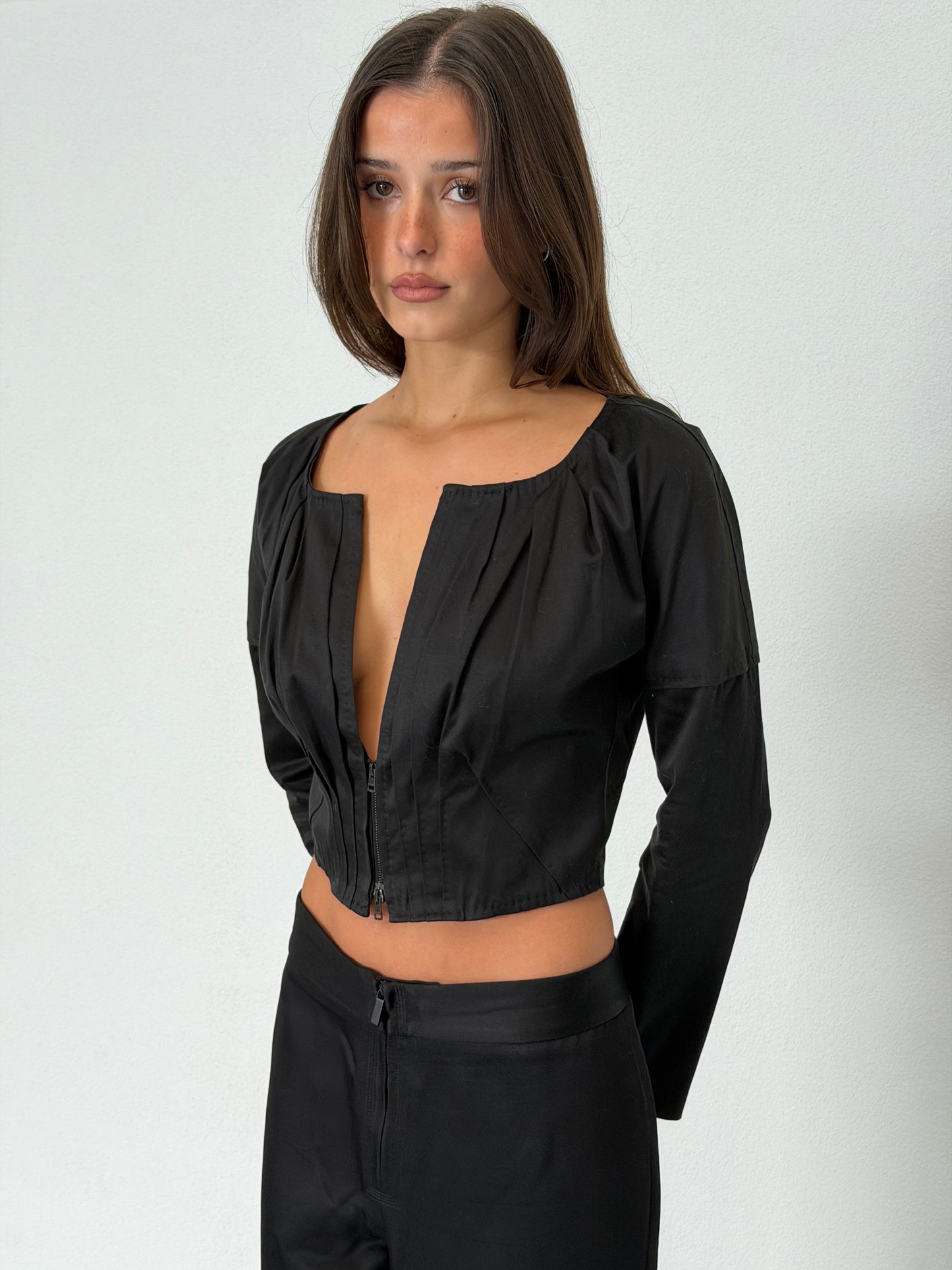 gucci spring summer 2002 cropped jacket