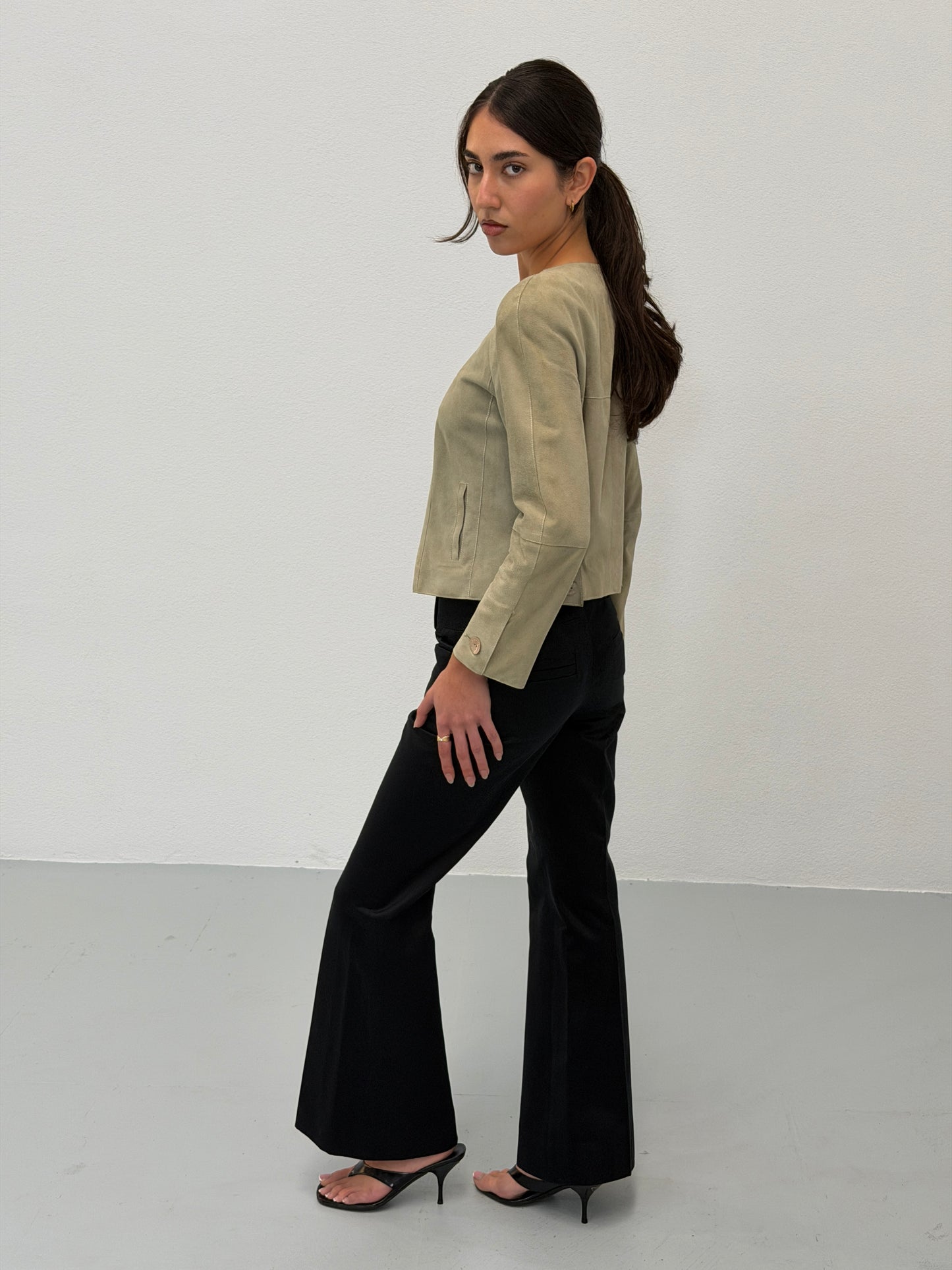 gucci by tom ford spring summer 2003 black trousers