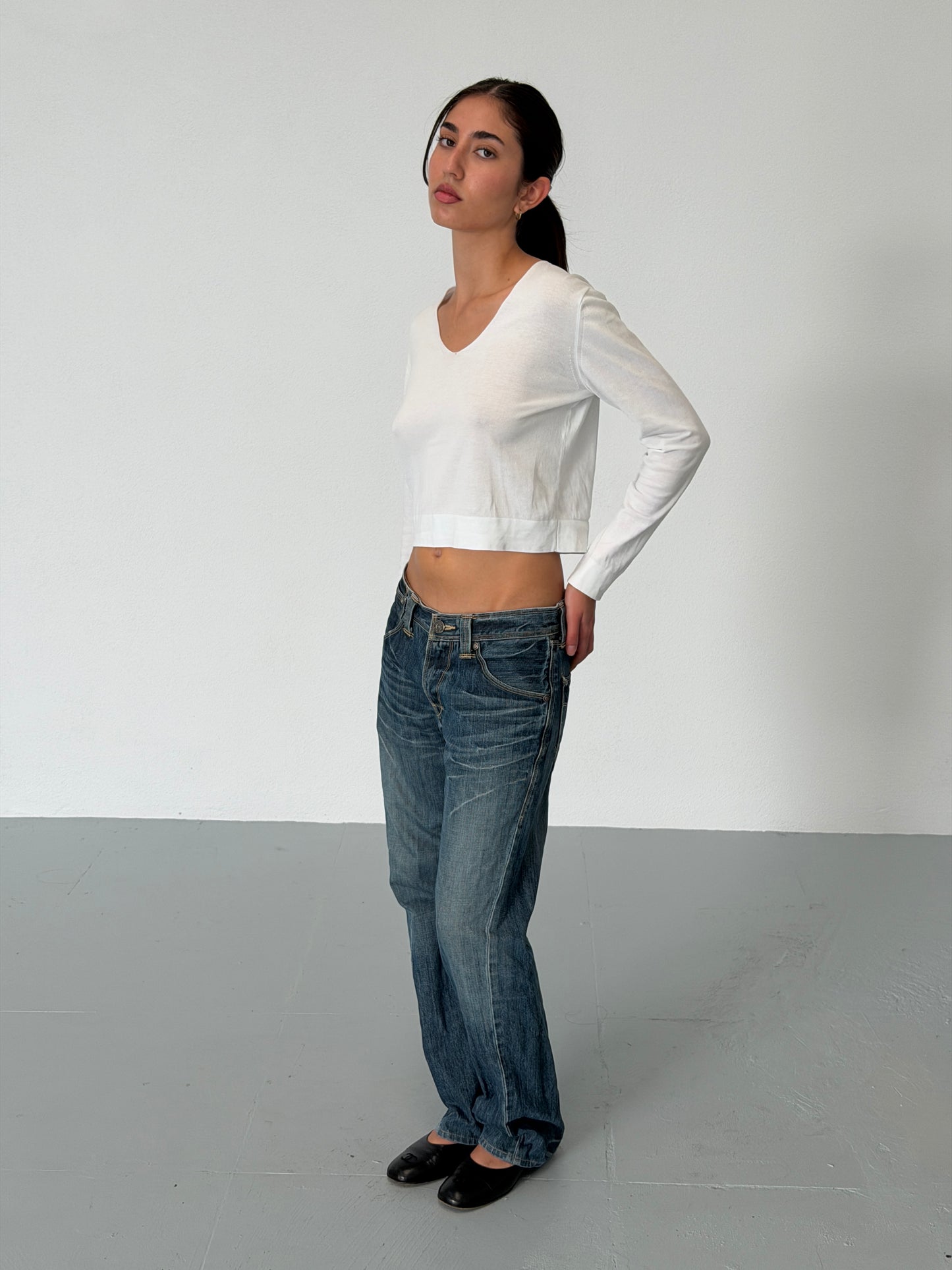 gucci spring 1999 knit top
