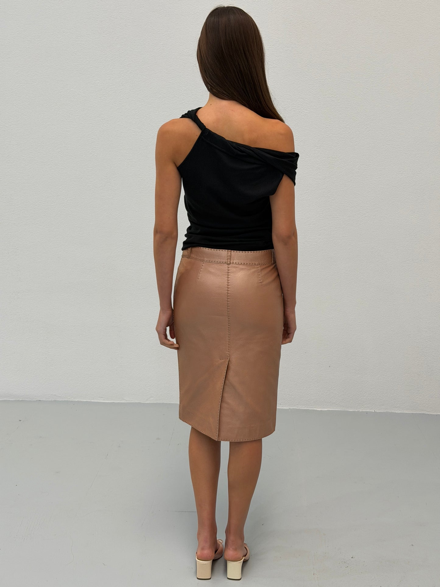 barbara bui spring summer 2009 cowl neck blouse
