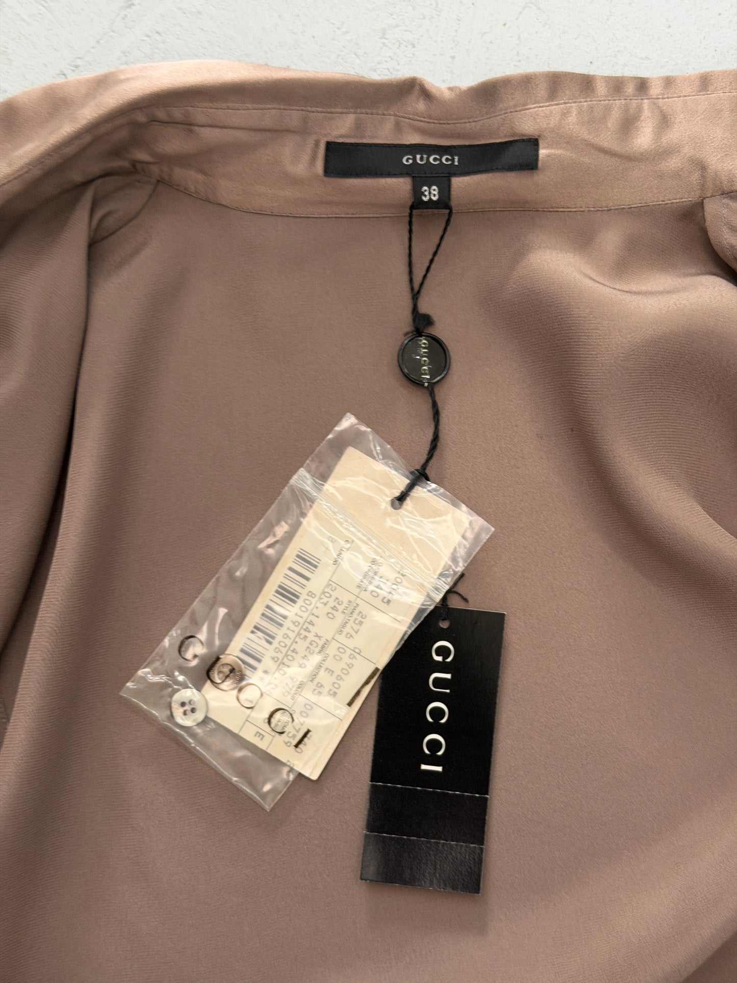 (reserved) gucci by tom ford spring 2000 silk shirt