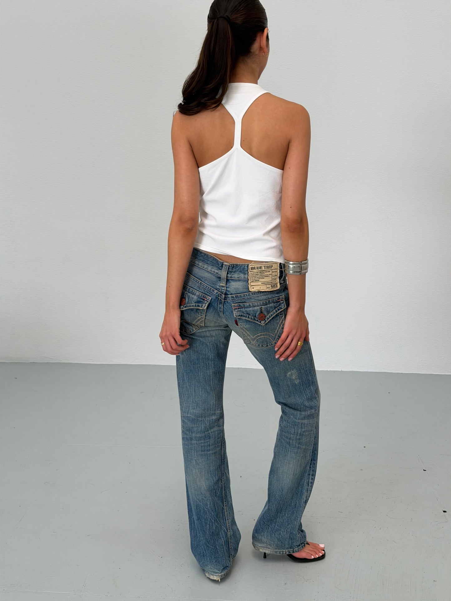 gucci spring summer 1998 racer back tank top