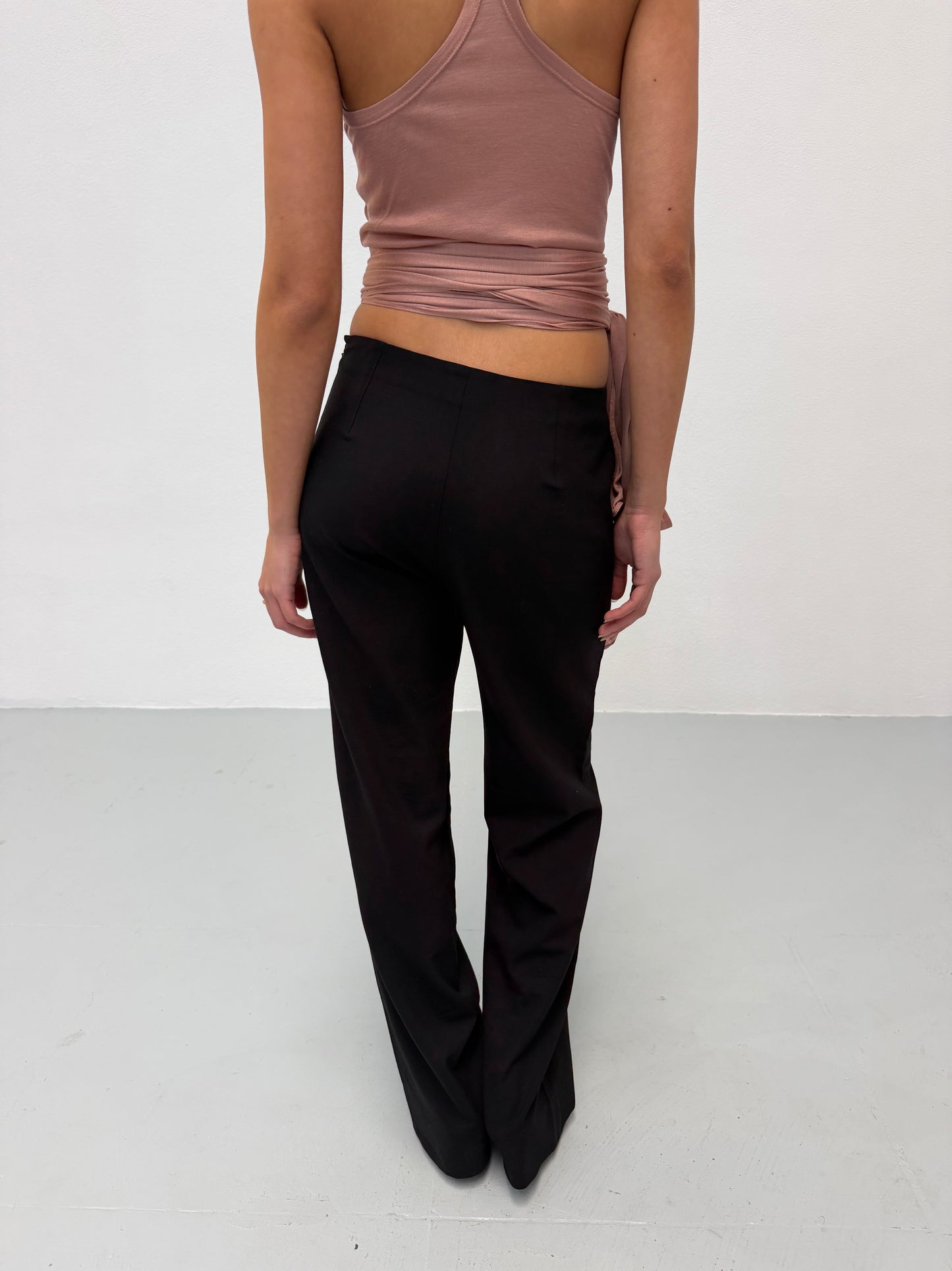 gucci spring 1998 wide leg trousers