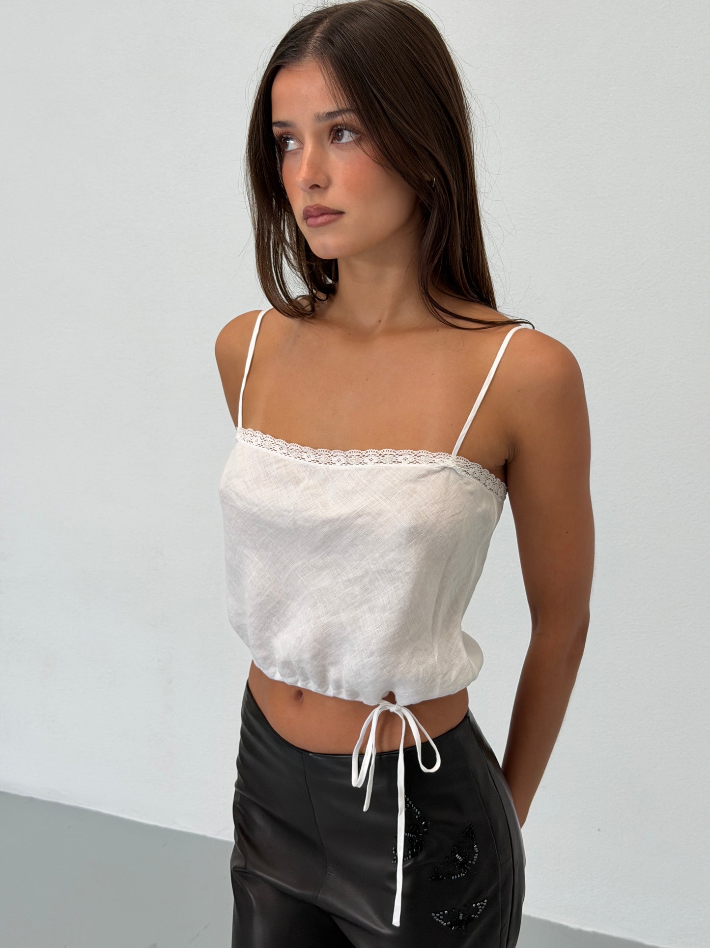 chloé by stella mccartney white camisole