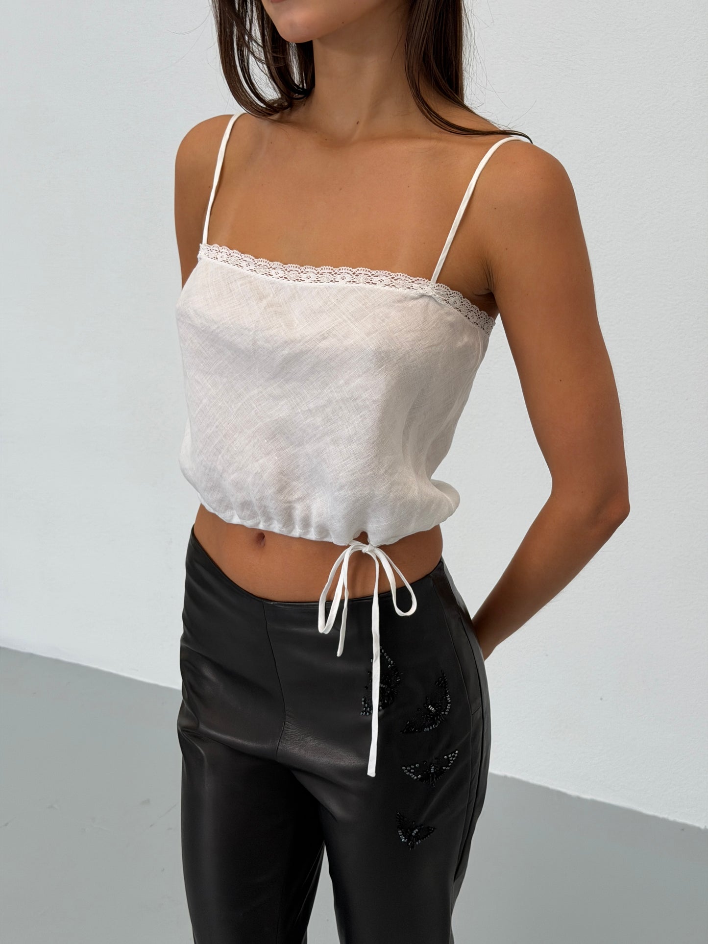 chloé by stella mccartney white camisole