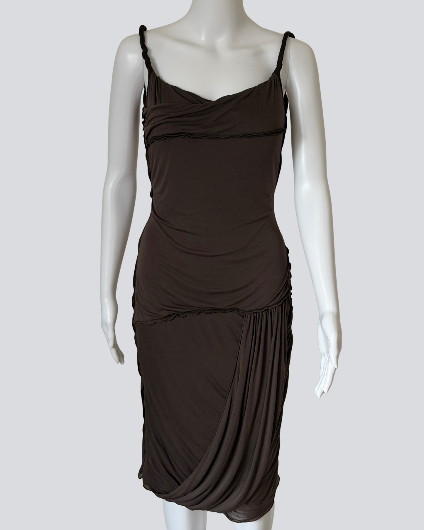 gucci fall winter 2002 by tom ford knot dress