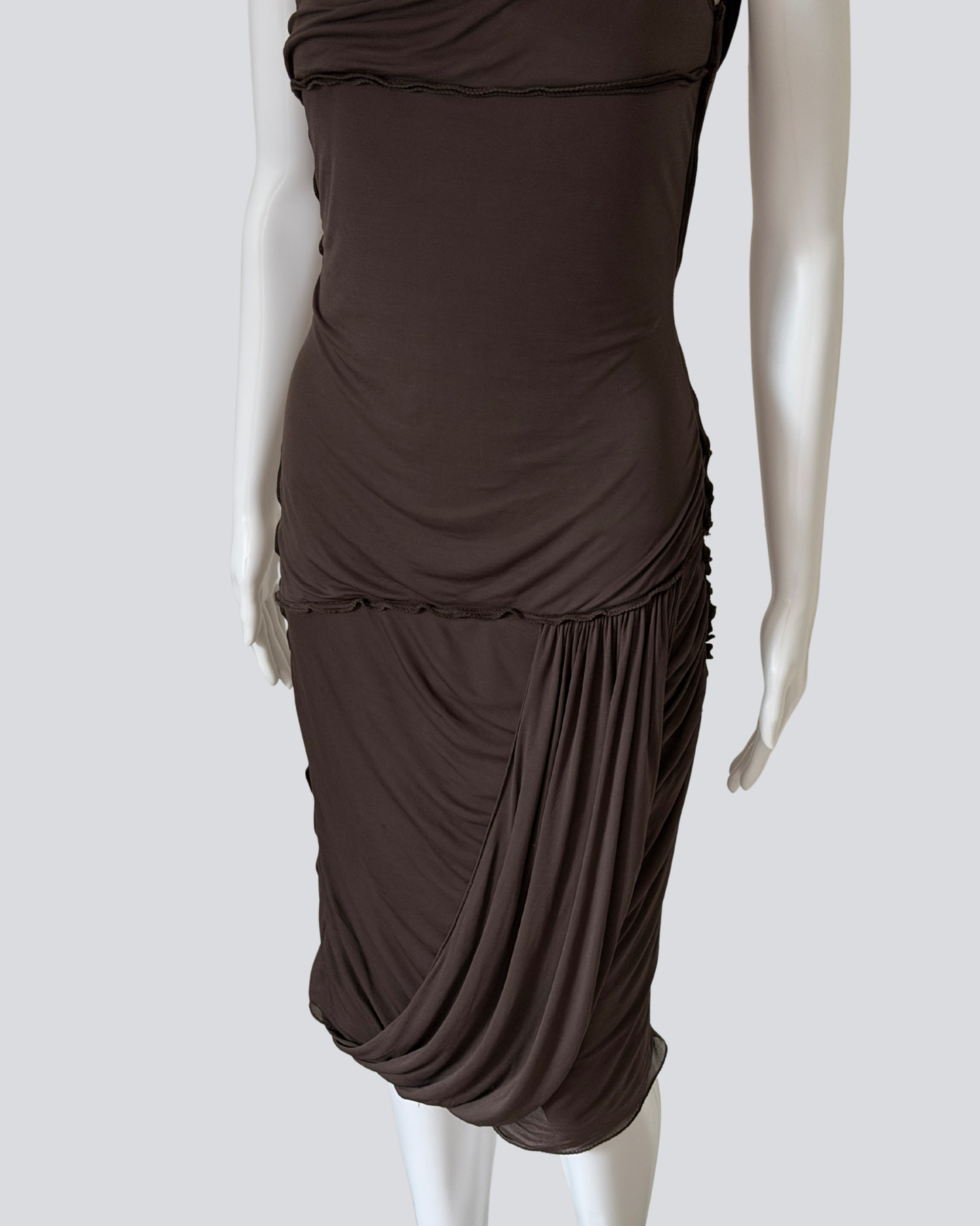 gucci fall winter 2002 by tom ford knot dress