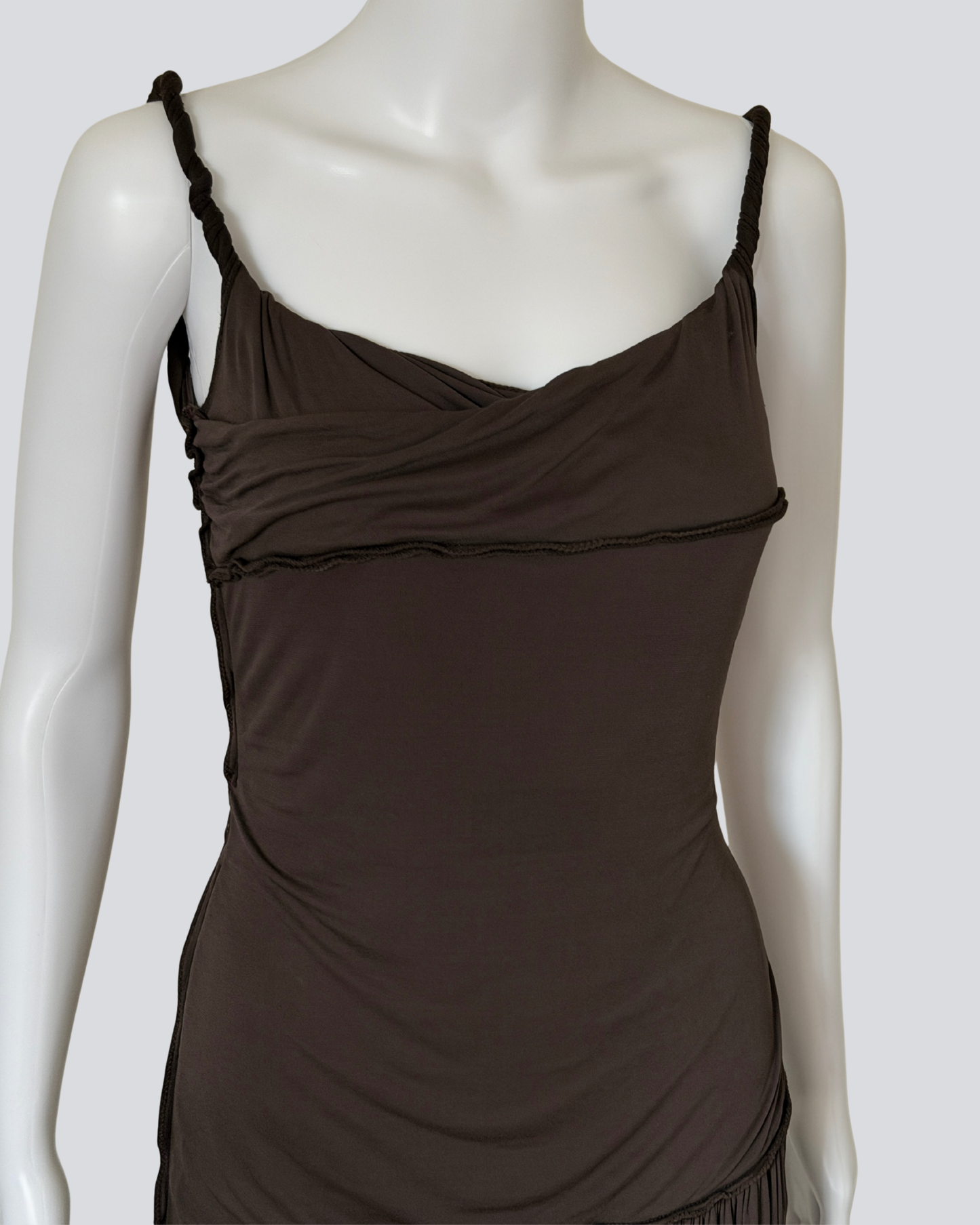 gucci fall winter 2002 by tom ford knot dress