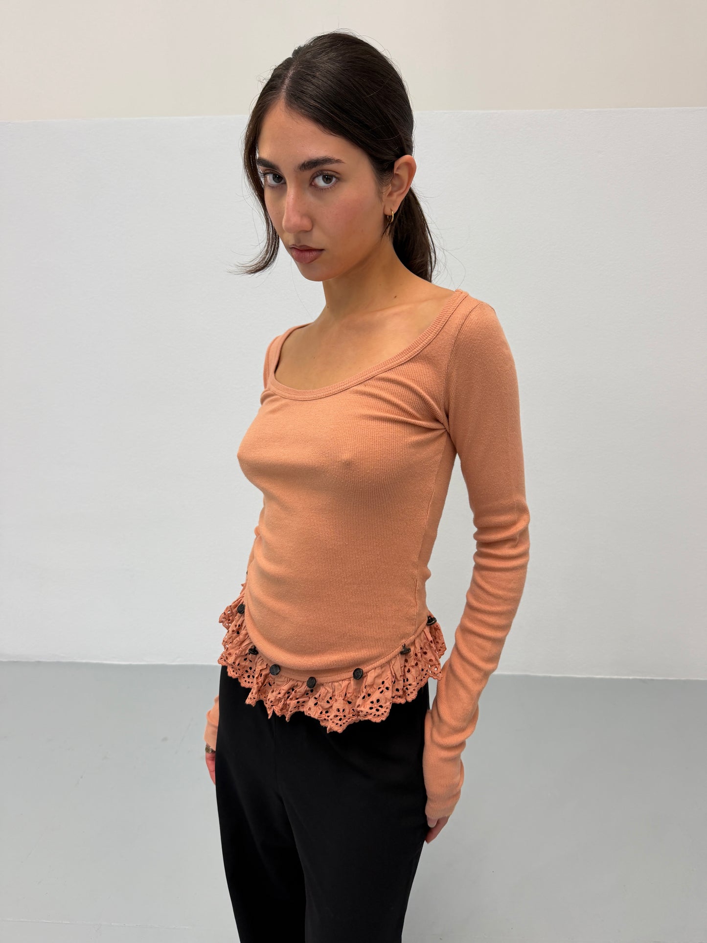 (reserved) dirk bikkembergs 2000s long sleeve knit