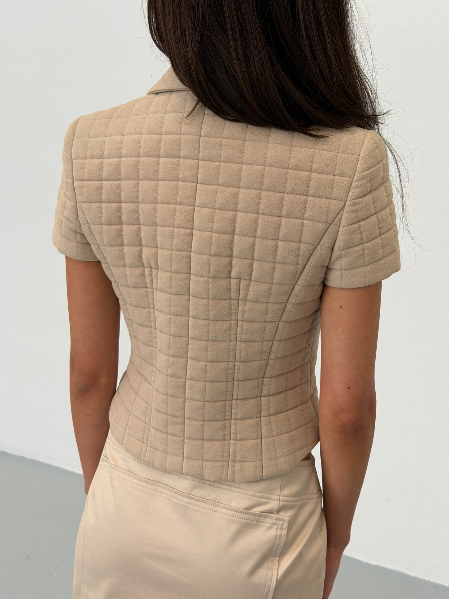 (reserved) chanel spring 2000 padded top