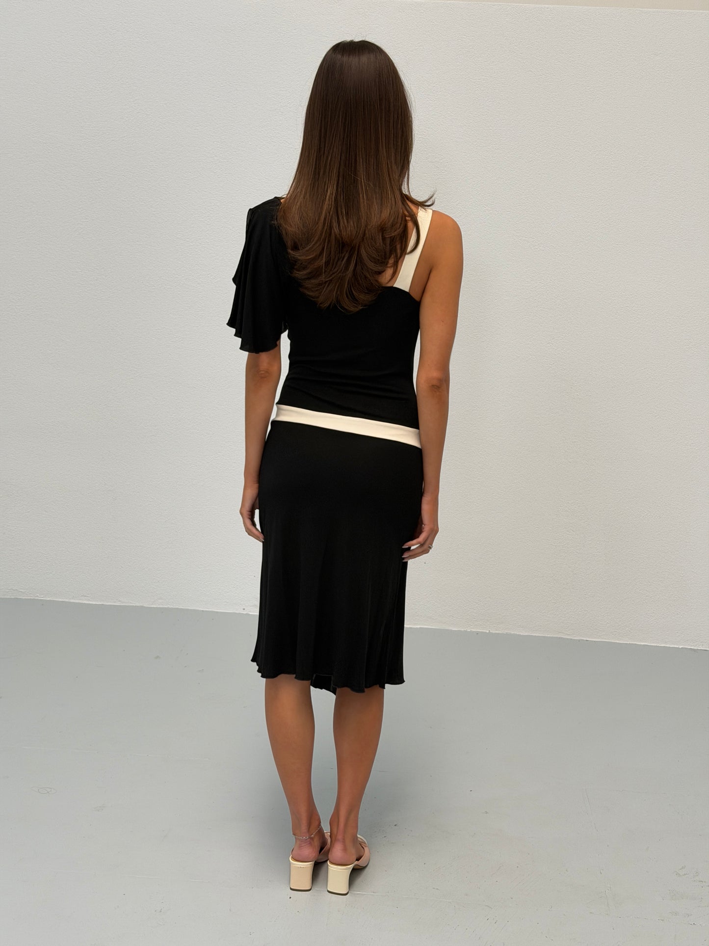 diane von furstenberg spring 2003 marissa cooper asymmetric dress