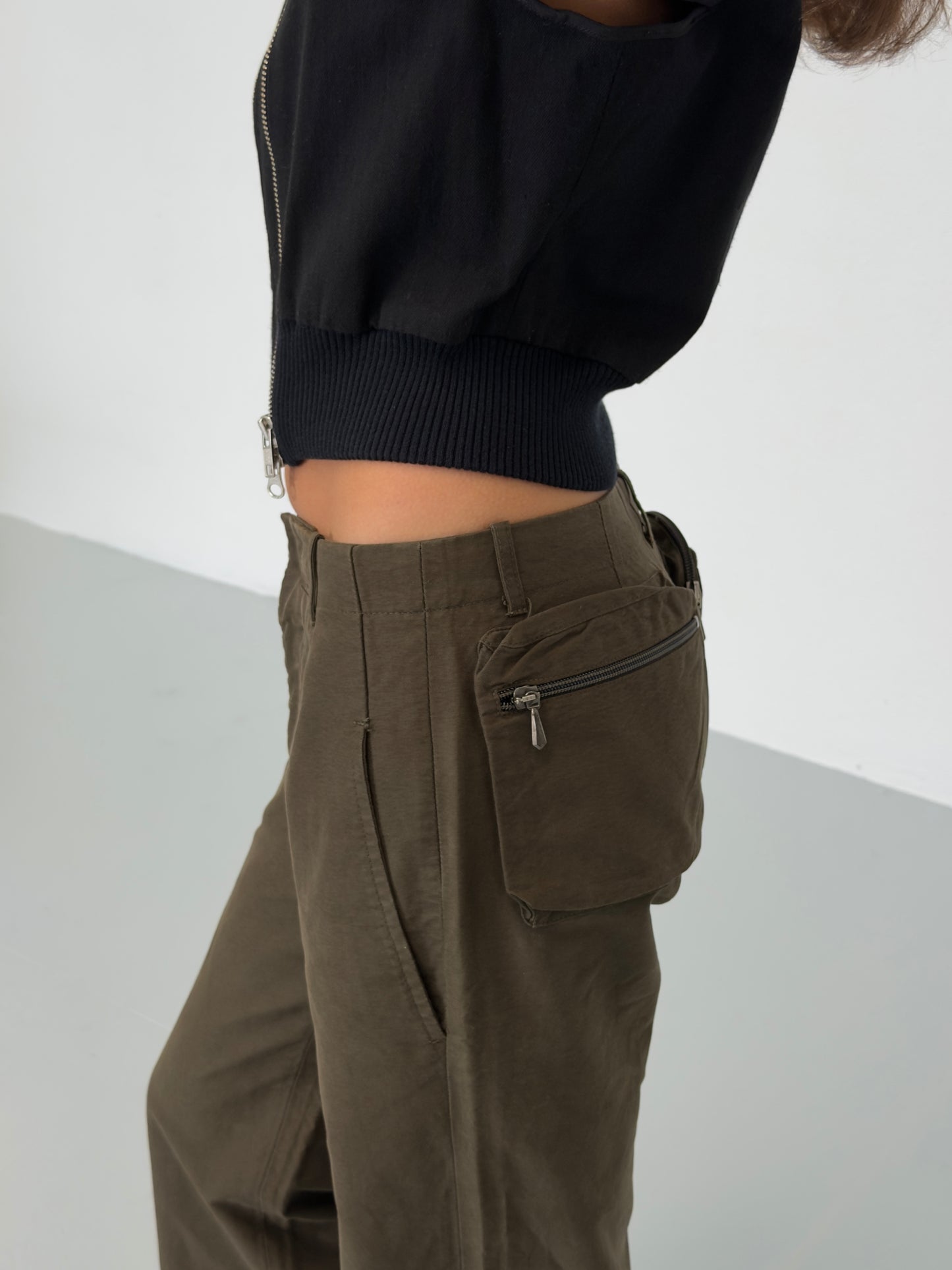 dirk bikkembergs 1990s 3d pocket pants