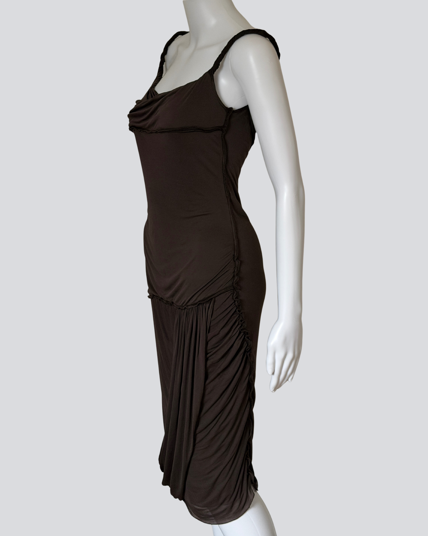 gucci fall winter 2002 by tom ford knot dress