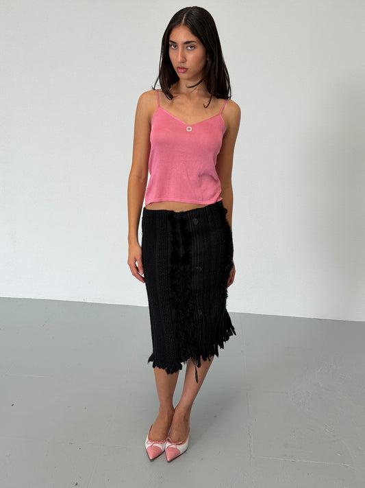 chanel spring 2000 pink camisole