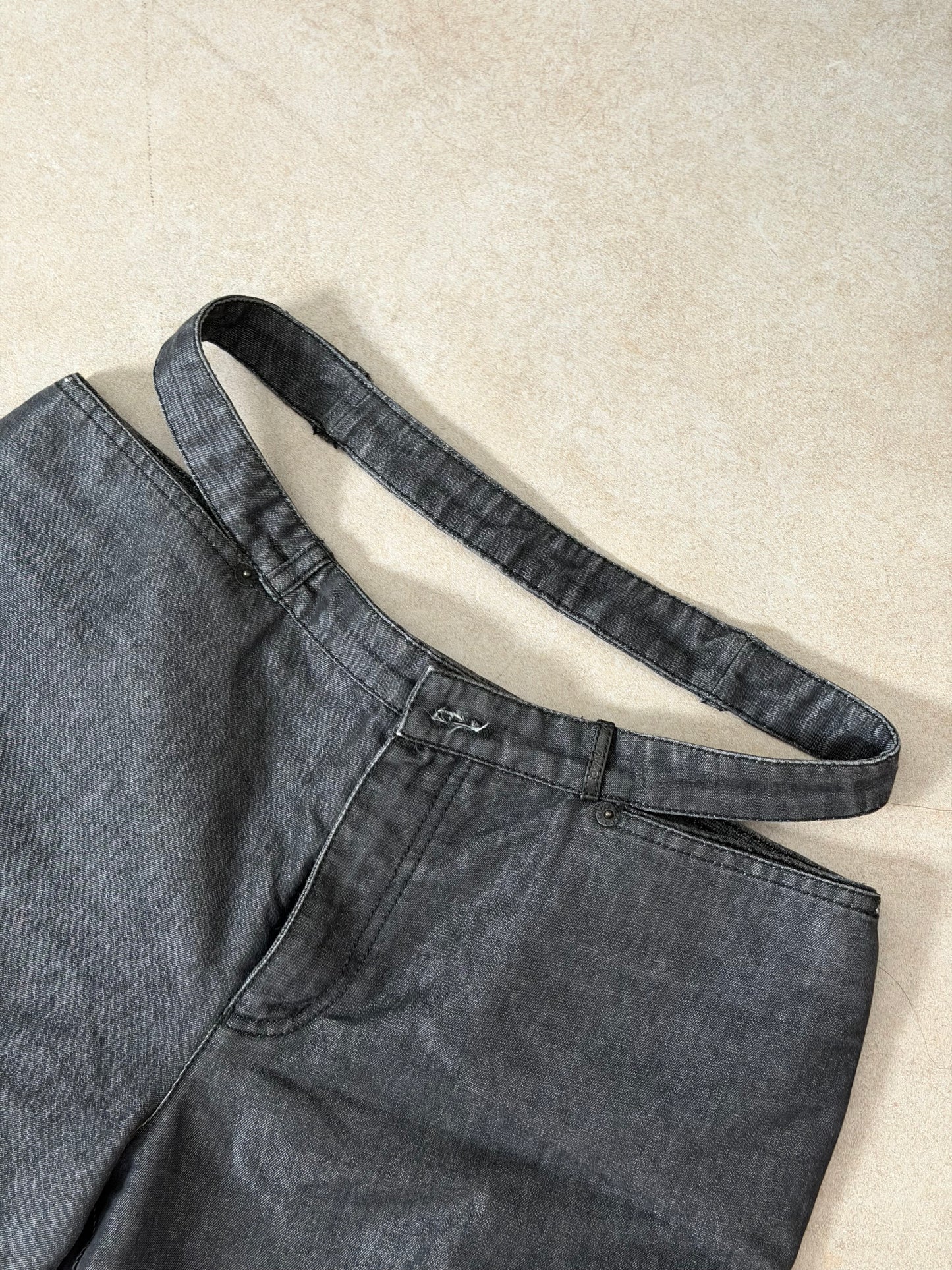 90s gucci by tom ford cut out trousers