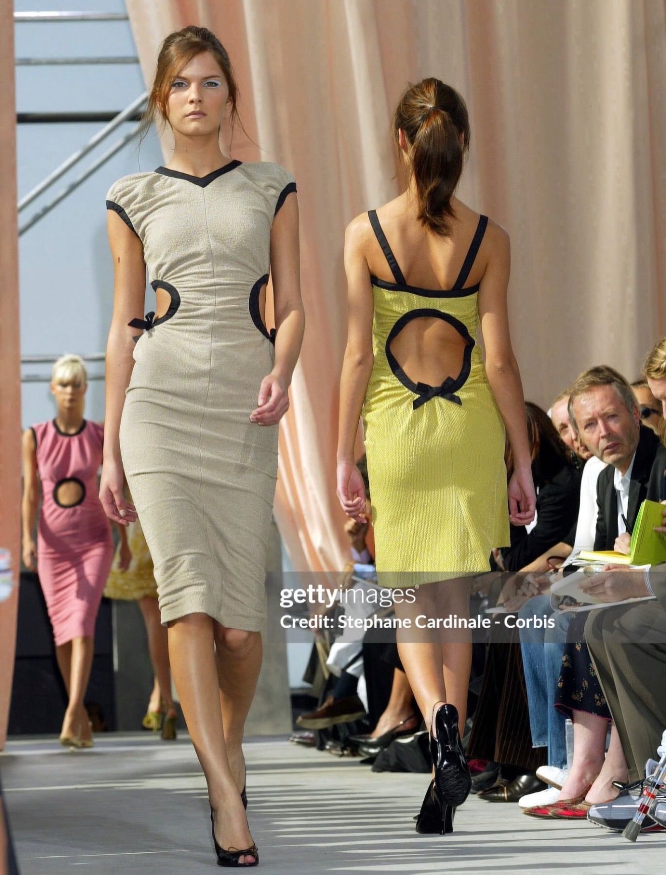 louis vuitton by marc jacobs spring summer 2003 backless mini dress