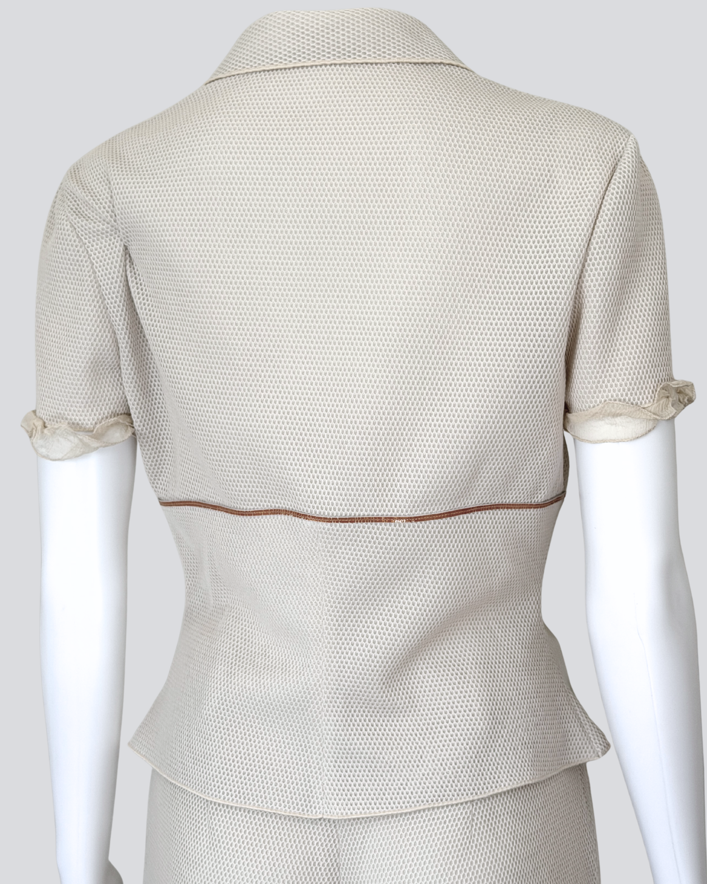 prada spring summer 2000 bow blouse