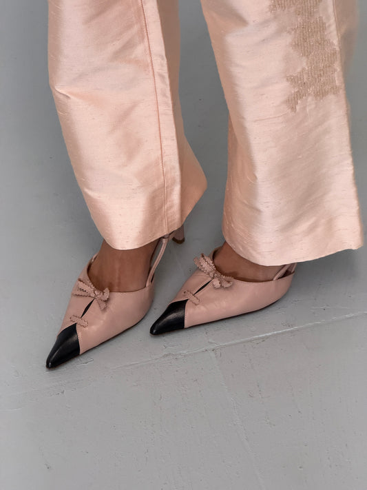 vintage slingback heels