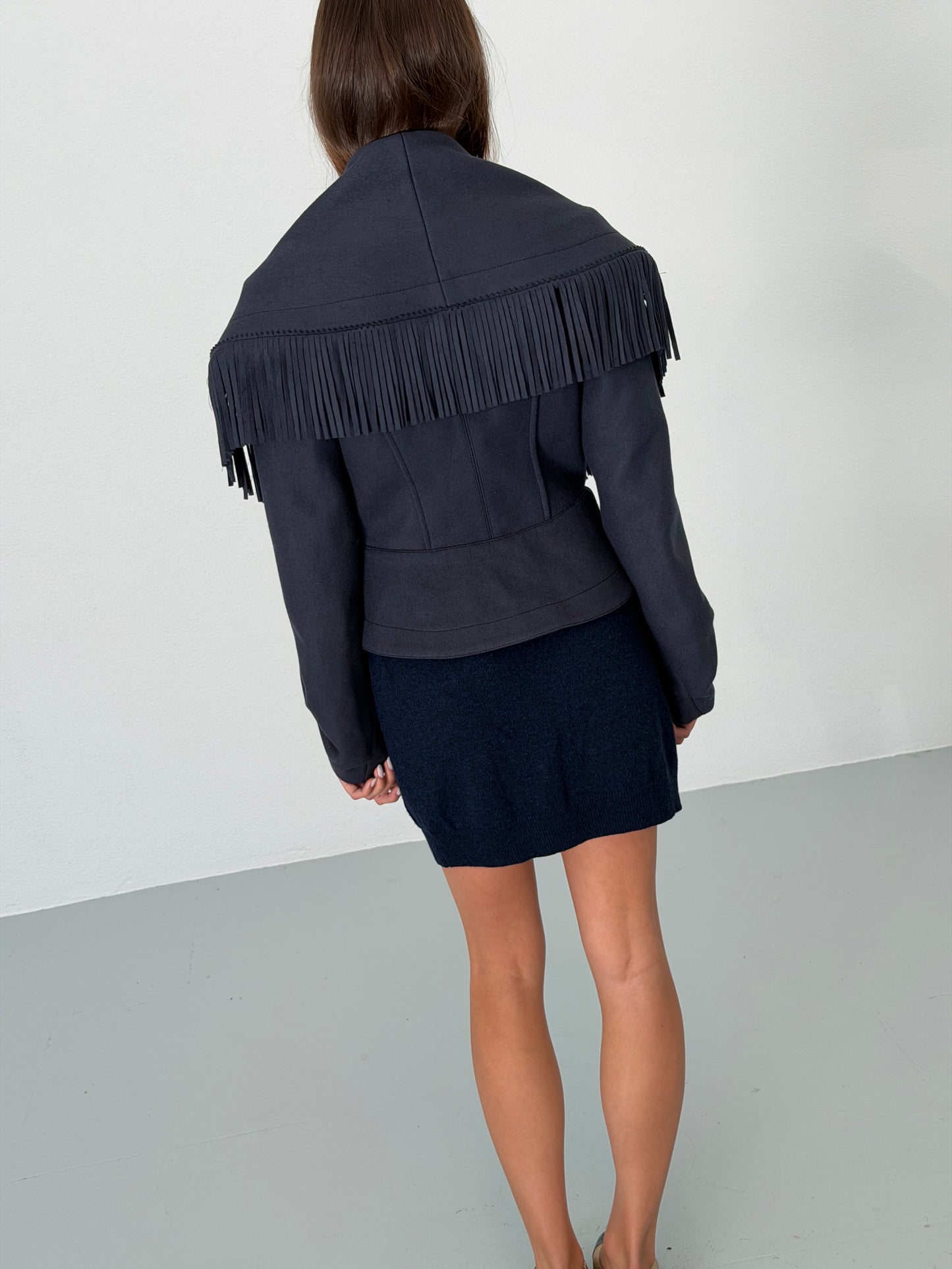 gaetano navarra fall 2003 fringe jacket