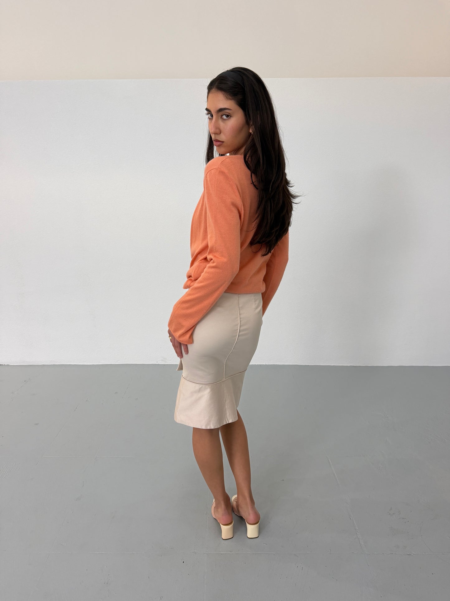 chanel spring 1999 salmon pink ensemble