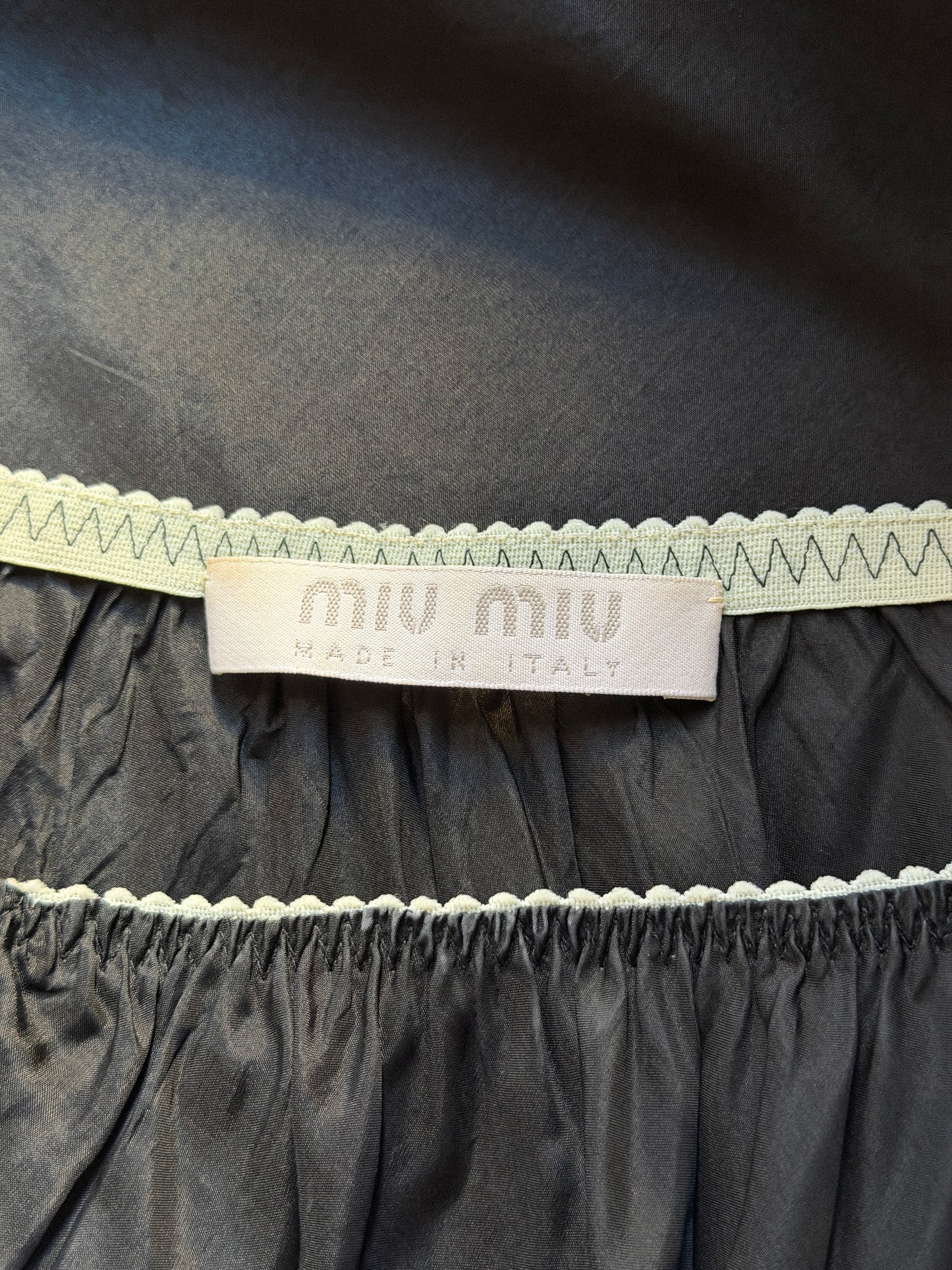miu miu spring summer 1998 silk midi dress