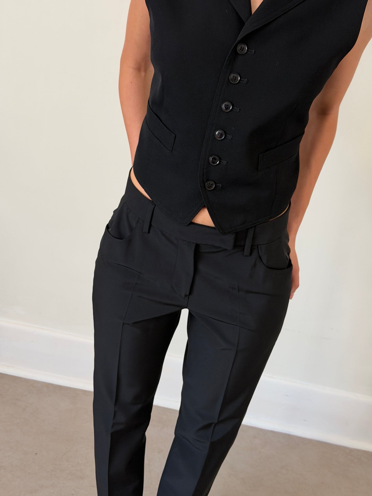 prada 90s tailored pants
