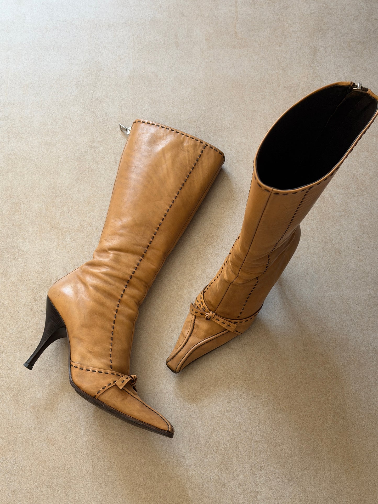 (rare) prada fall 2004 boots