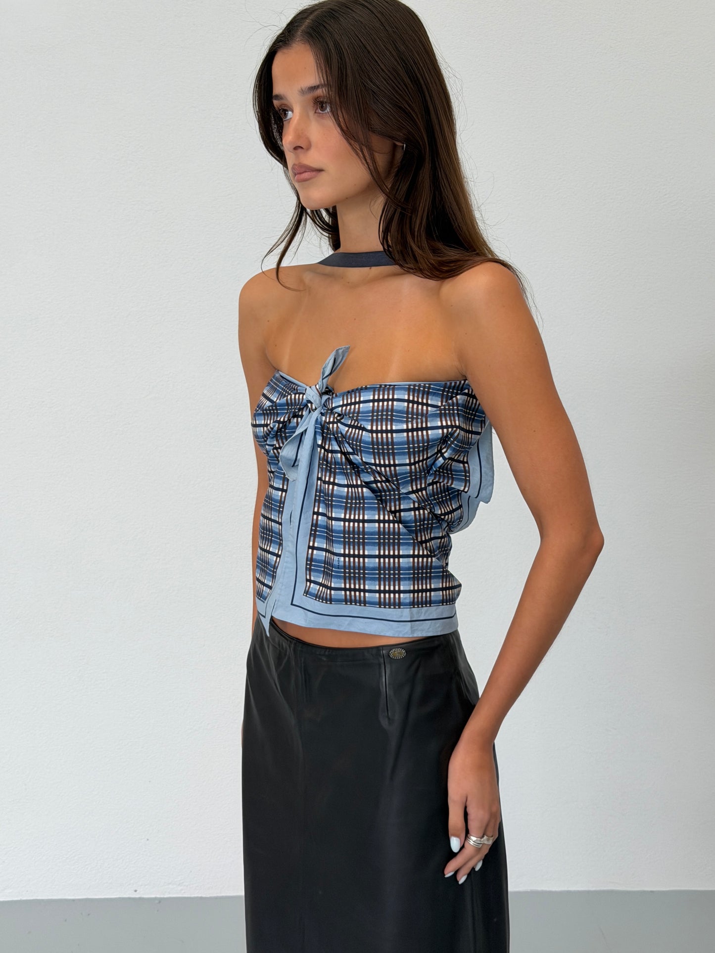 prada spring 2004 scarf top