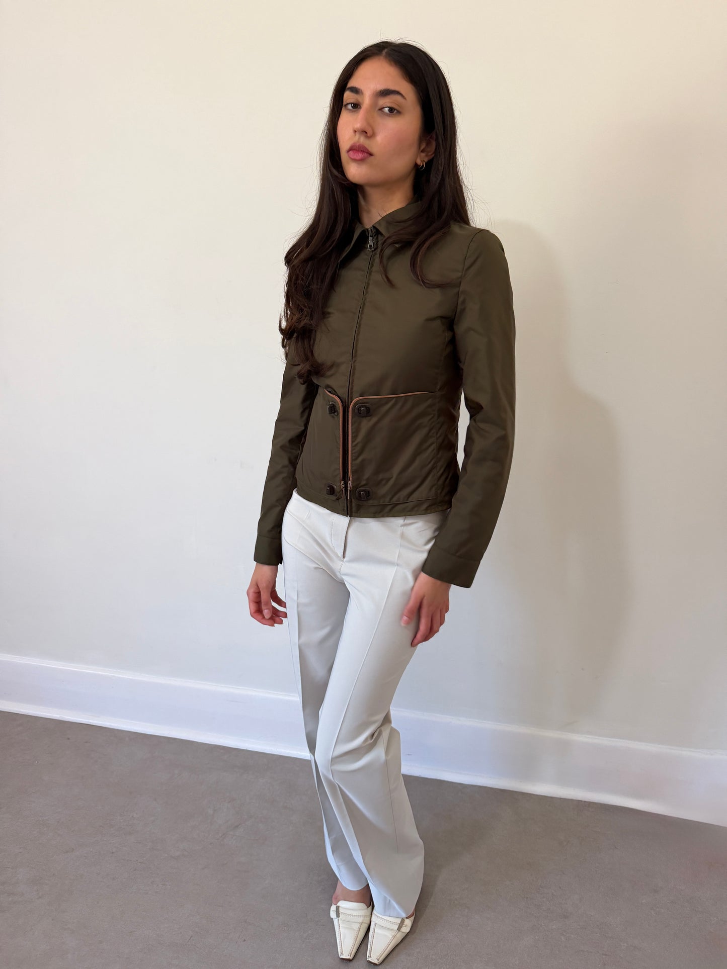 miu miu fall winter 1999 hidden pocket jacket