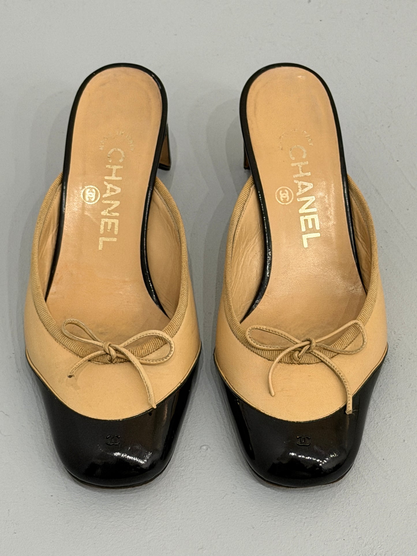 chanel 1990s ballerina heels