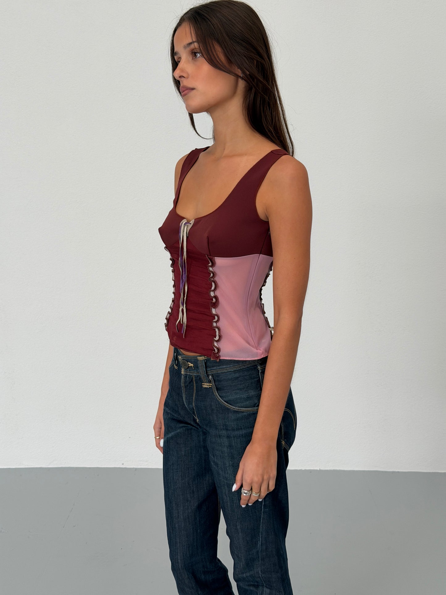 (rare) miu miu fall 1999 butterfly camisole