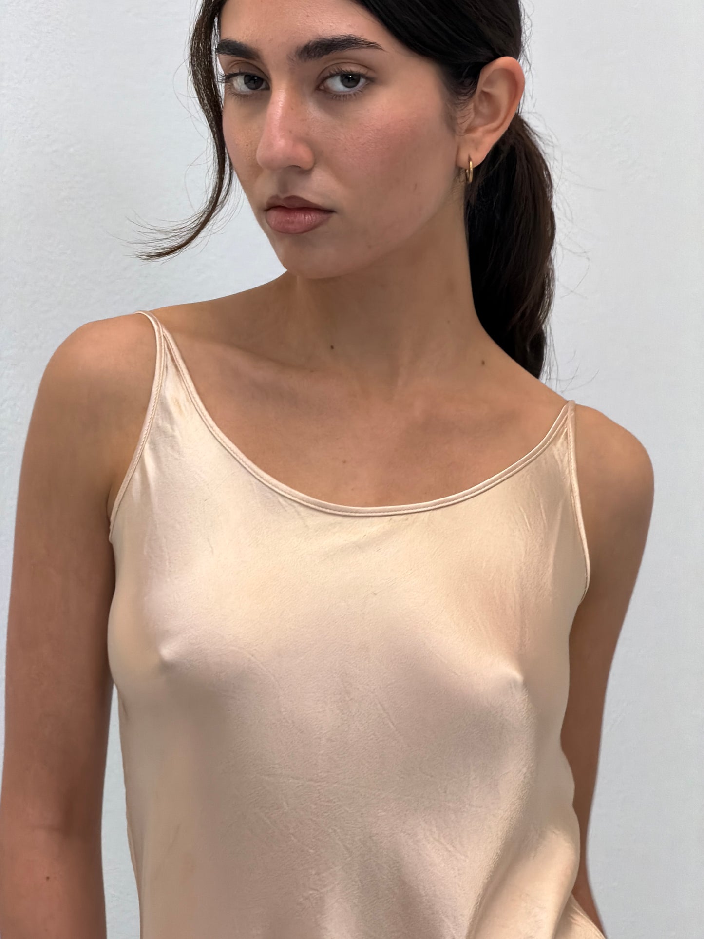 gucci fall 1995 silk top